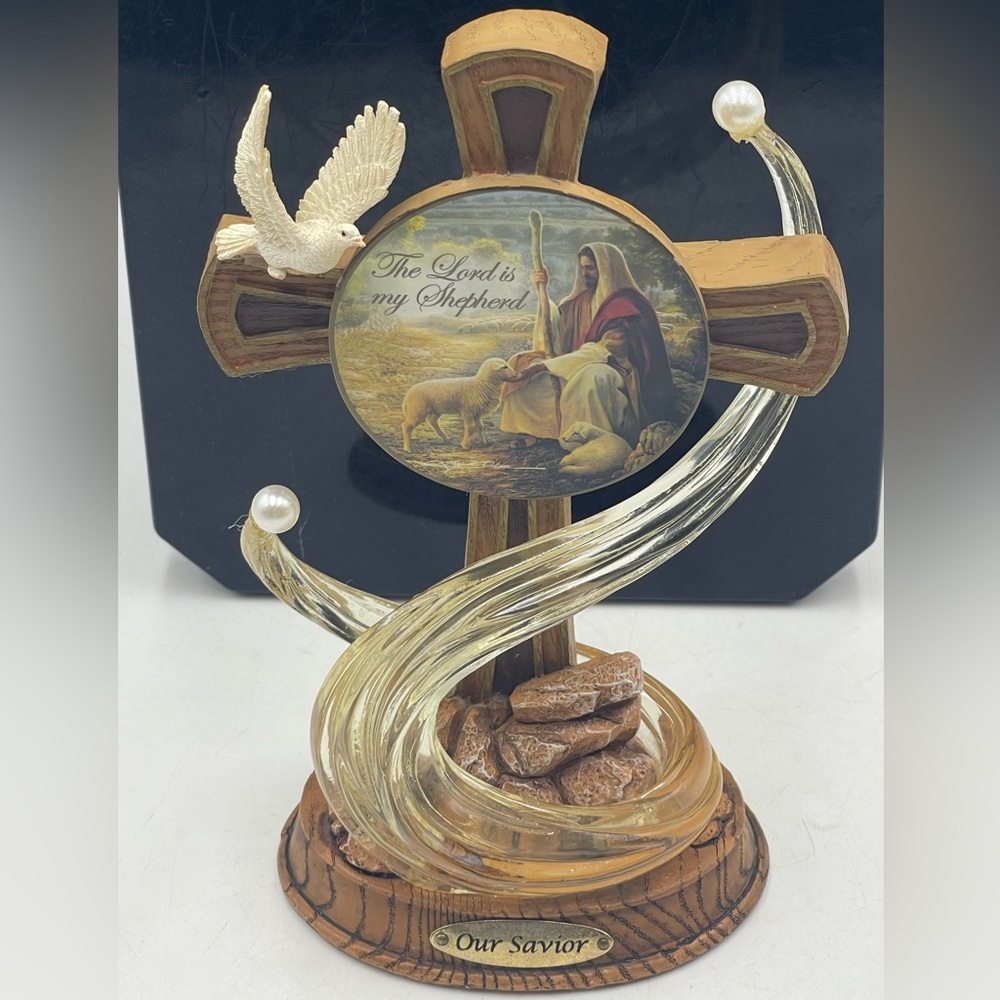 Bradford Exchange “Our Savior” Crosses of Divine Grace Collection by Greg Olsen